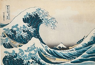 The Great Wave at Kanagawa 

From the series "36 Views of Mt. Fuji" 

 
