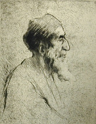 Head of a Jew 

1934