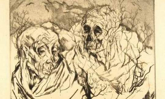 Jakob Steinhardt,Mortality Drypoint and